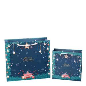 Classic Style Quality Party Bag Gift Xmas Kraft Paper Carrier Bag