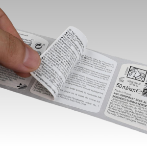 Double-layer self-adhesive stickers,multi-layer labels, double-sided printing folding labels